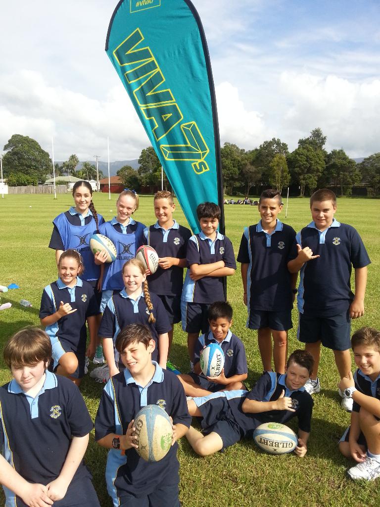 RugbyBarrett's tweet photo. St Josephs Albion Park taking on VIVA7s @NSWWaratahs  @Kiama_Rugby @ARU_Community #VIVA7 http://t.co/GvbfTWfZYS