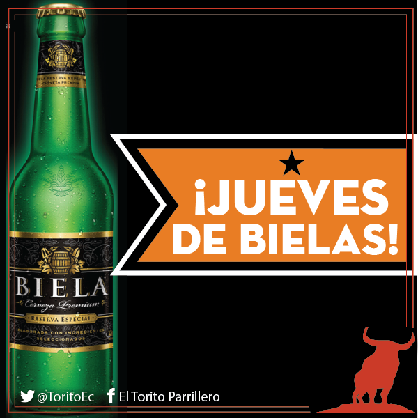 ToritoEc's tweet image. ¡Jueves de Bielas! Y deliciosa comida para el alma. ow.ly/i/8u2Iu
