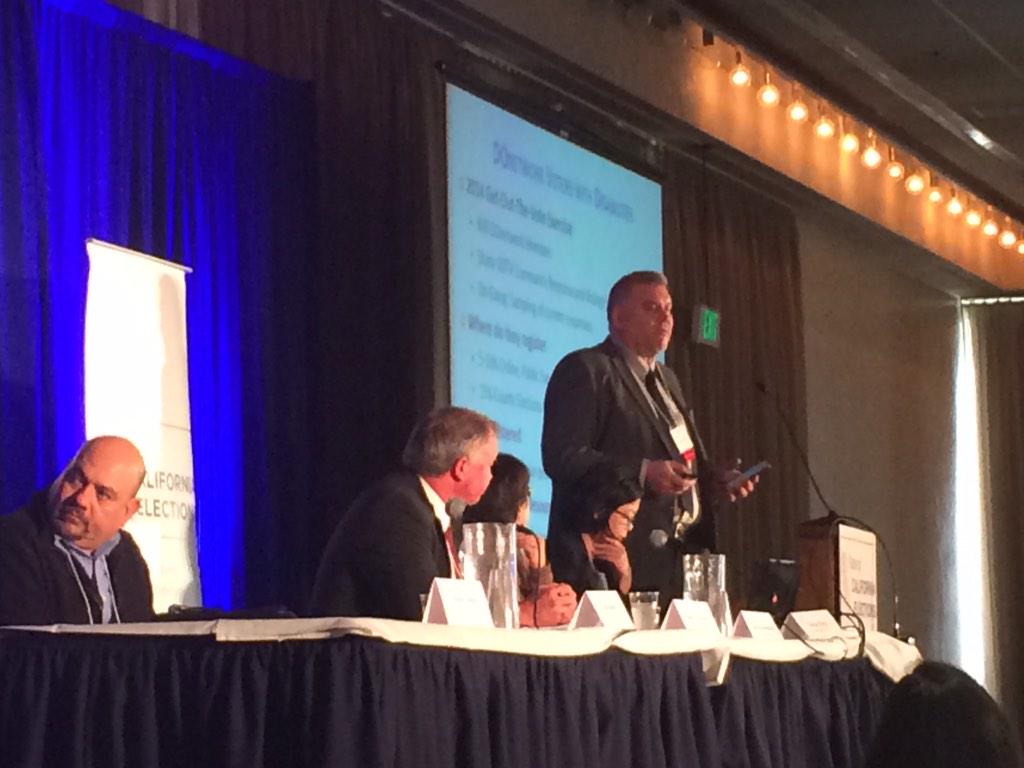CRILNews's tweet photo. Yesterday @tedjacksonca of @DONetworkorg gave excellent data on voters w/ disability. #FOCE2015 http://t.co/AoRsceUE1D