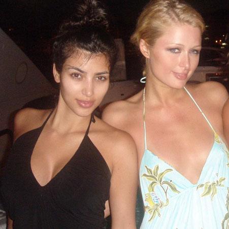 Kim Kardashian wishes Paris Hilton a happy belated birthday with fresh-faced throwback snap -  