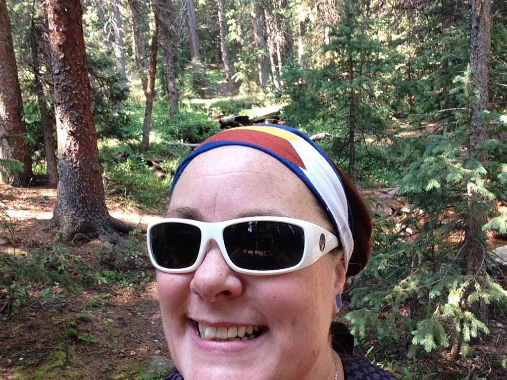 DWhitall's tweet photo. @PowerOfVitality hiking in the mountains! #begoodtoyourbody http://t.co/du5kHQQTff