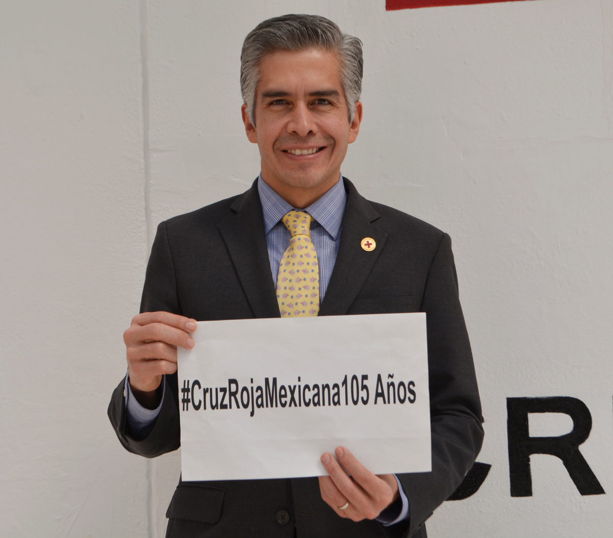 Director General de Cruz Roja Mexicana, Daniel Lozano celebra los 105 ...