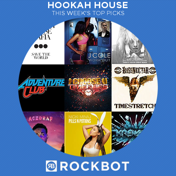 hookahhouseKS's tweet photo. This Week's Top @GetRockbot Picks at Hookah House http://t.co/k7V71zBRiW