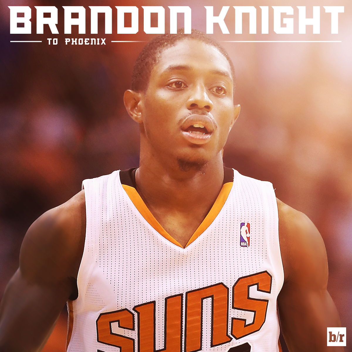 BleacherReport's tweet photo. Brandon Knight as a member of the Suns. http://t.co/NvGLkYrMNd