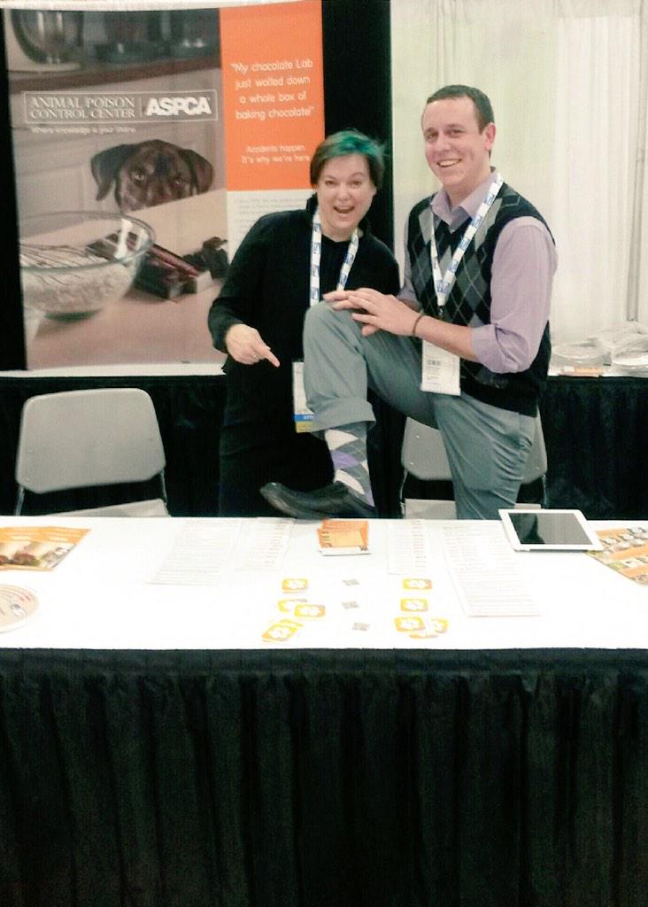 ASPCA_APCC's tweet image. We had a great time at #WVC2015!!