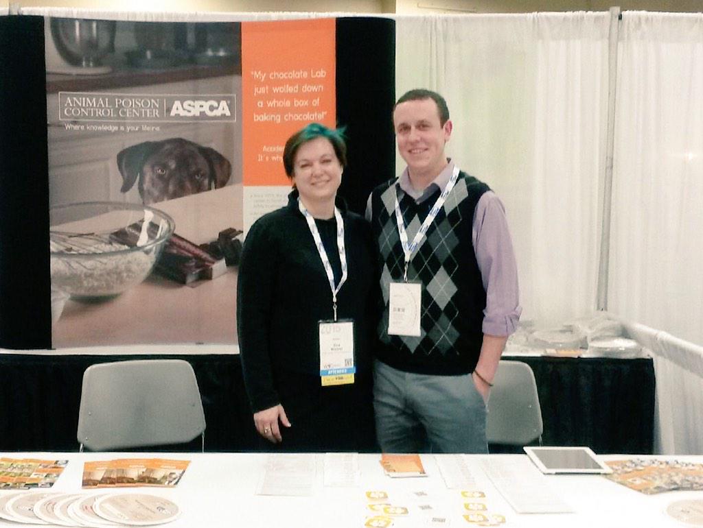 ASPCA_APCC's tweet image. We had a great time at #WVC2015!!