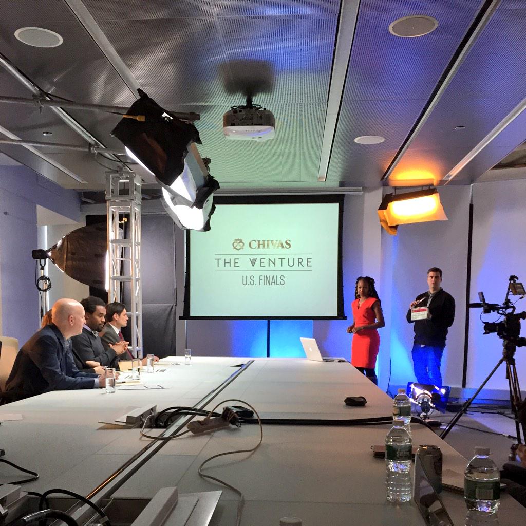 JohnChivasBA's tweet photo. Inside view of 1 of the coolest &amp; most inspiring events. It's #TheVentureUSFinal w/ @ChivasRegalUS &amp; @FastCompany http://t.co/Ltdyfc5Lq3