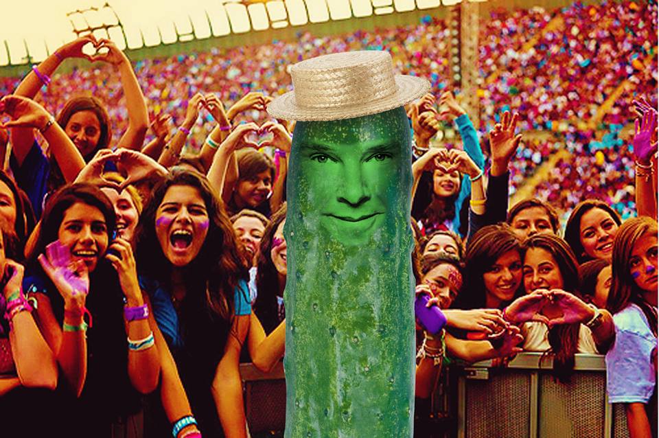 visionbleach's tweet photo. Benedict Cucumber @cumberbatchweb #BenedictCumberbatch #Cucumberbatch #Photoshop http://t.co/vx2xzwSKE3