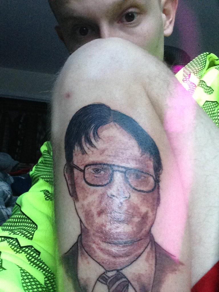 daddycolebomma's tweet photo. @rainnwilson you and I are now closer than you ever bargained for http://t.co/kLWS0tJNHn