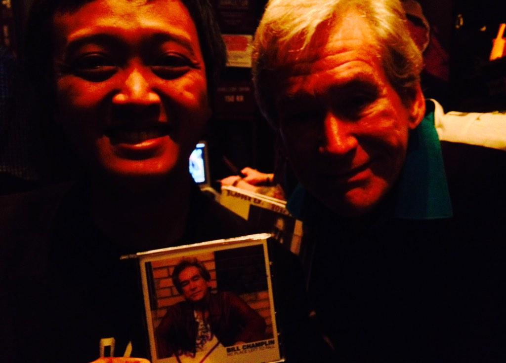 dhany's tweet photo. With @billchamplin ex Chicago in Stockholm. Truly great gig! http://t.co/7whoWGHU74