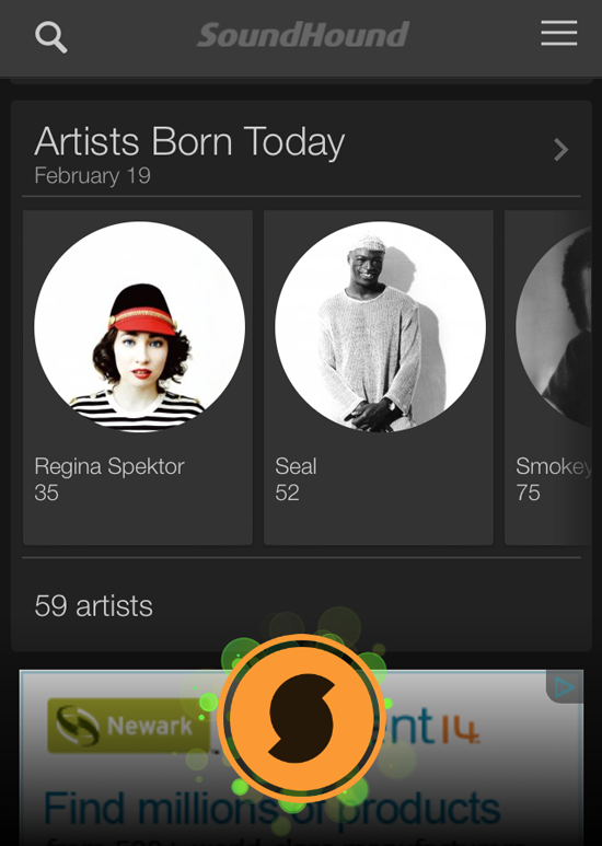 Wish a Happy Birthday to  & with our new \Artists Born Today\ feature in-app! 