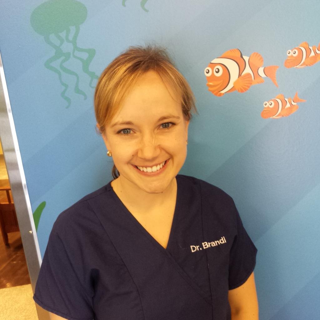Dr. Roeber enjoys educating patients how to have a healthy and happy smile! #childrensdentalhealthmonth