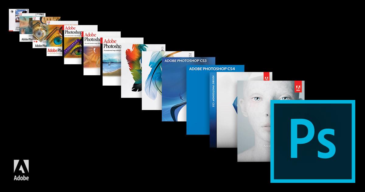 DesignTimes's tweet image. Photoshop turns 25 today