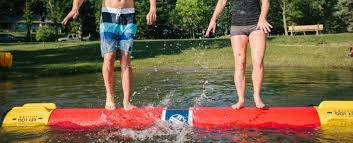 JeffNews8's tweet image. My thanks to  #KeyLogRolling who put up with my antics.  My log rolling duel with their instructor at 5:20 @CBS8