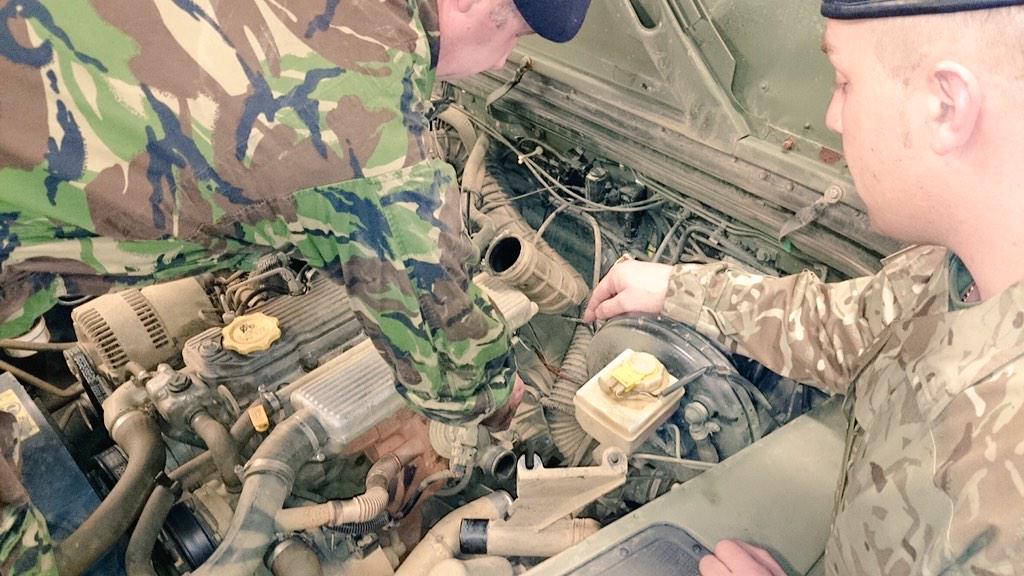 101REME's tweet photo. To know more about becoming an Army Vehicle Mechanic and Engineer follow @101REME #Access2Engineering @REMEjobs http://t.co/fcmhrOUt1D
