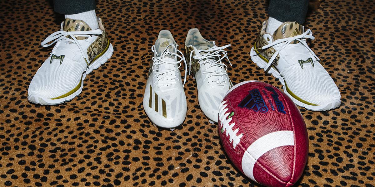 cheetah football cleats