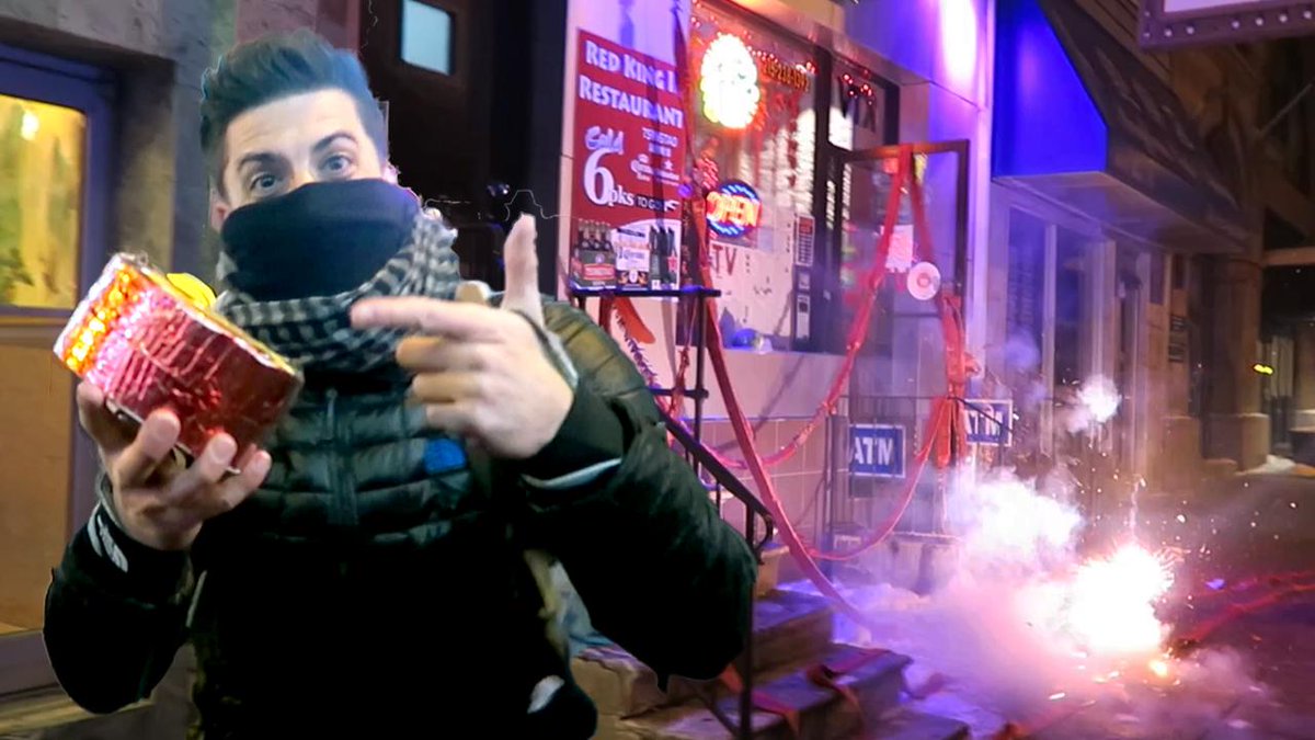Jessewelle's tweet photo. We celebrated in the streets for the Chinese New Year and blow ish up!! https://t.co/cICaA7uEKo http://t.co/cGEfAVIf9J