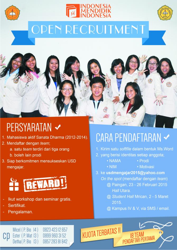 USD Mengajar.. Simak ya teman-teman.. <a href="/DPM_USD/">DPMU Sanata Dharma</a> <a href="/DPMF_FarmasiUSD/">DPMF Farmasi USD</a> @DPMFpsiUSD @bemfarmasiusd <a href="/BEMFpsiUSD/">BEMF psikologi USD</a> @bemfkip_usd