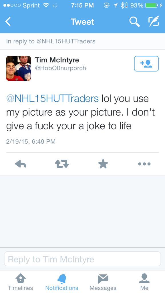 NHL15HUTTraders's tweet photo. Make up your mind lmfao http://t.co/fUHIeylcBH