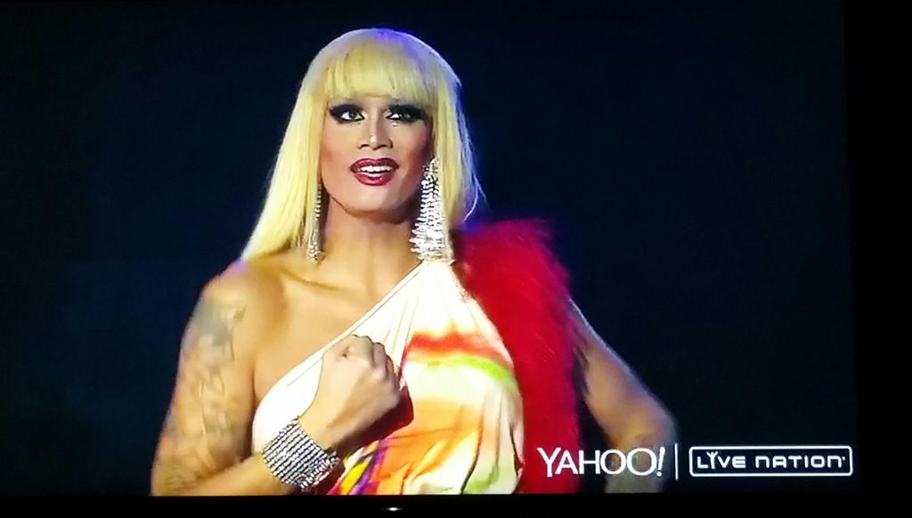 Jorg31981's tweet photo. @sutanamrull just as gorgeous as you were in Portland. @RuPaulBOTS #yahoolive http://t.co/dPL72NRfVZ