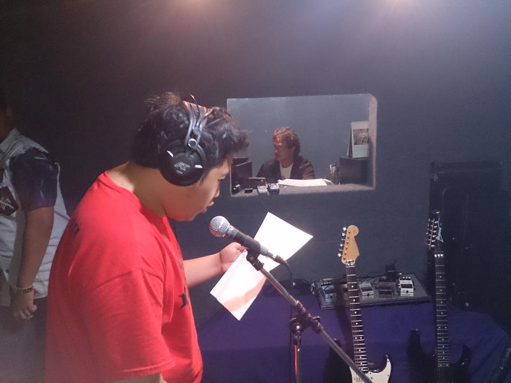Lagi recording di studio legendaris, Studio K!