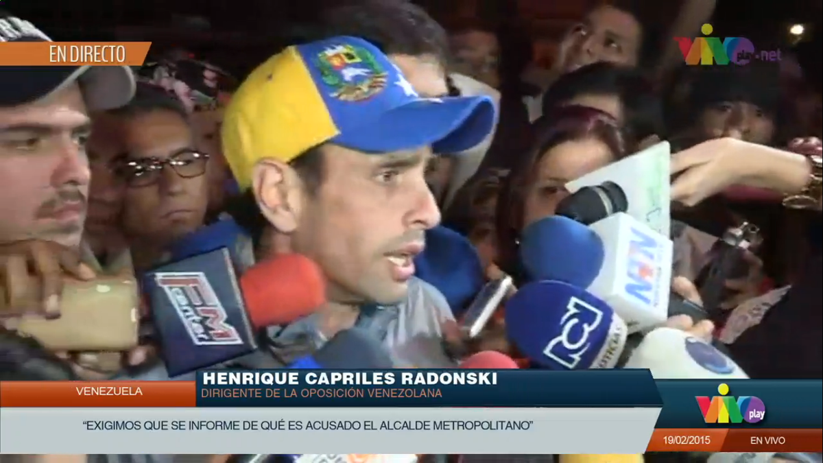 Capriles: Los perseguidos del pasado son los verdugos del presente.