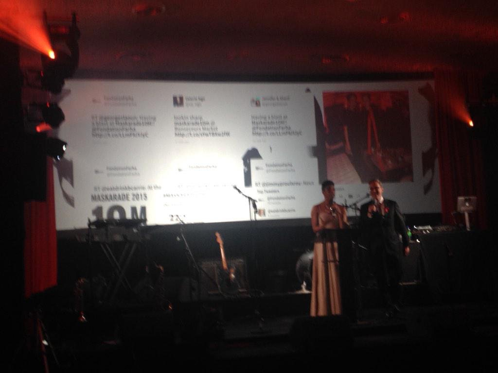 kineticcommerce's tweet photo. Happy to support #maskarade10m tonight in Montreal. Great cause! And @Epilogger #livemode is on! http://t.co/xZaZvSniFU