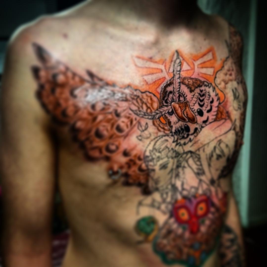 Lolliiipopzz's tweet photo. To all tloz lovers out there. In prog! @NintendoAmerica #tattooaddiction @BestTattoos__ #inkinprogress #zelda #tloz http://t.co/KG29AyJc4q