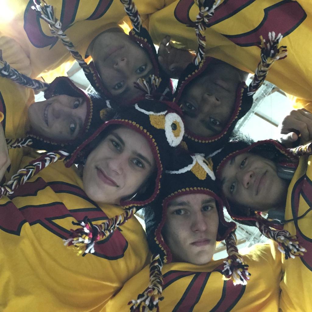 One more - boys are loose and ready for a great tournament run