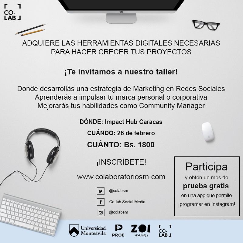¡INSCRÍBETE en el Colaboratorio de Social Media! http://t.co/4n2zQNr7J2 http://t.co/cgoOIuIVS9