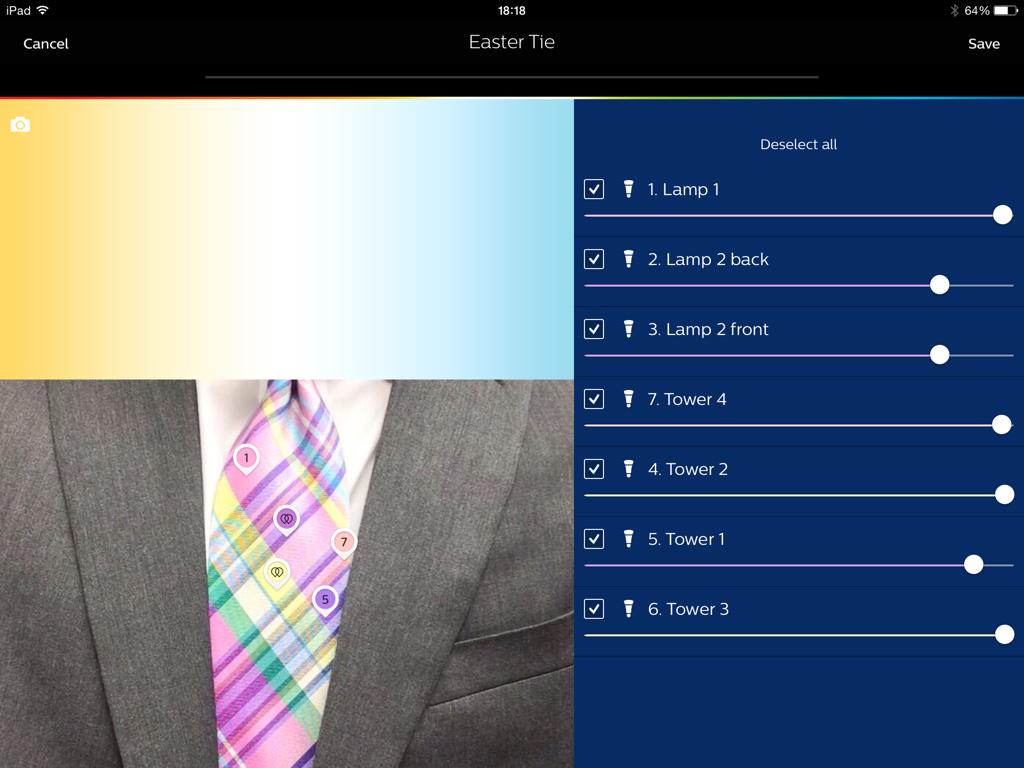 _iceties's tweet photo. Not sayin' @brodiebrazilCSN #EasterTie tonight is a colo(u)r fave around here but we did make it a Philips Hue theme http://t.co/nfJfDdygsA