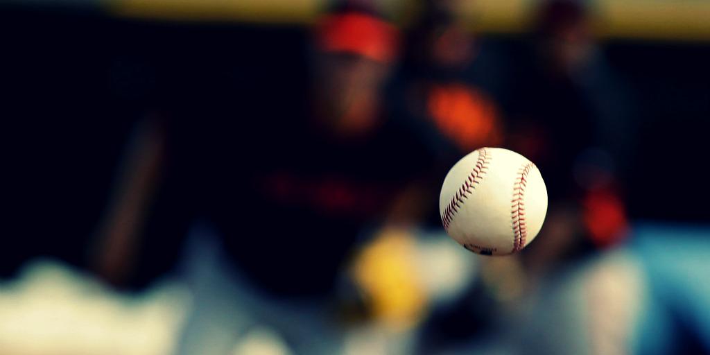 MLB's tweet photo. Eye on the prize. #BaseballBegins http://t.co/wWkxJUiQo7