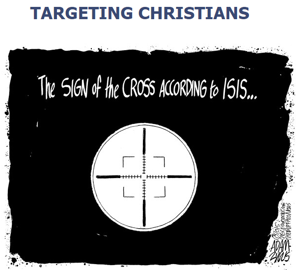LindaSuhler's tweet photo. Sign Of The Cross According To ISIS

#TargetingChristians
#RadicalIslam

#SisterPatriots
#LNYHBT
#PJNET
#tcot
#ccot http://t.co/db6ntrbB7P
