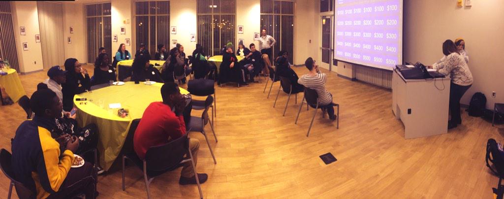 QuadUNCG's tweet photo. What an awesome turnout sQuad. Thank you so much!!! #LoveBlackHistory http://t.co/VCZo05JRxa