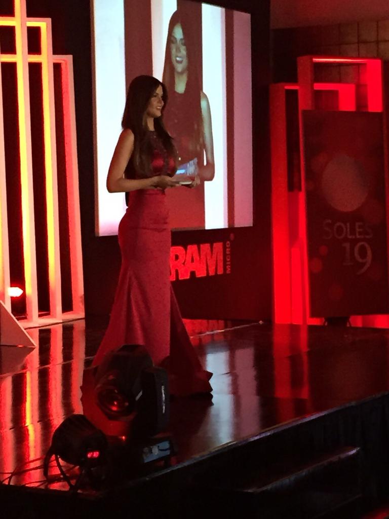 marisolglzz's tweet photo. “@IngramMicroMx: Gran noche de #SolesIM con la conducción de @marisolglzz http://t.co/Yo9dRbqmZ1” gracias 😍❤️