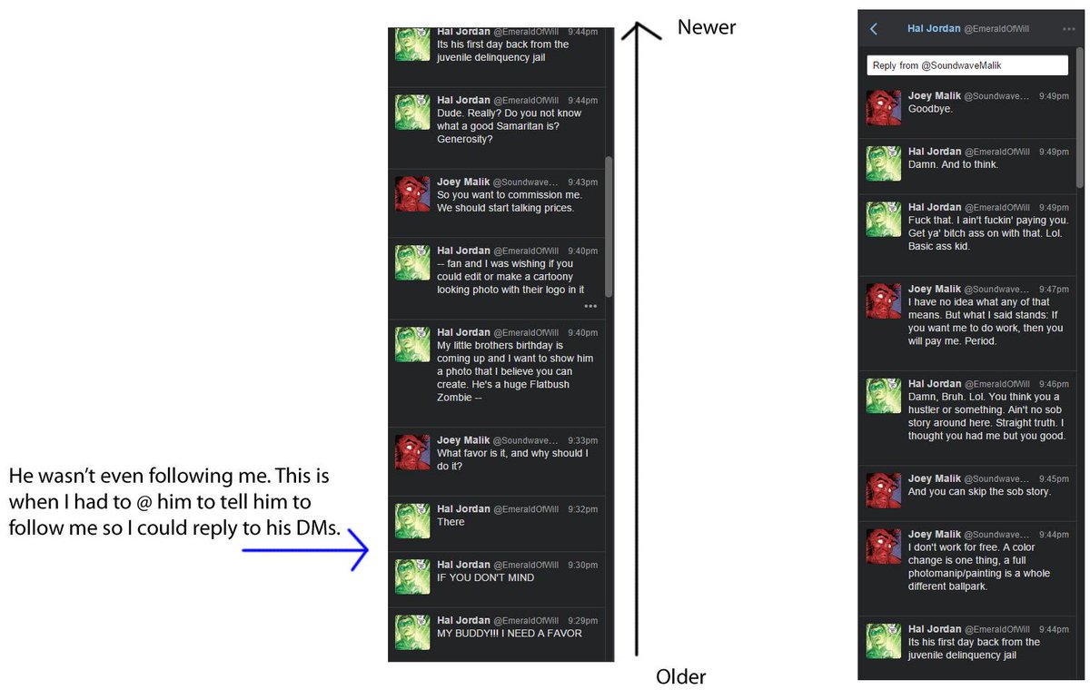 _NotWolverine's tweet image. Look at the absolute gall of @EmeraldOfWill .

You can't ask someone to work for free. That's not how things work.