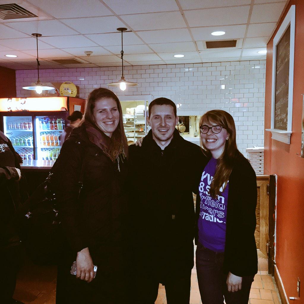 tman84's tweet photo. @fairfieldu #SrWk13 #Tix4Life reunited @srhjean_ @mferrara018 http://t.co/uujlK4Gn1B