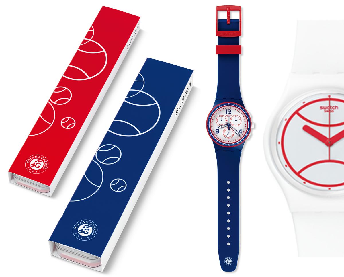 openaddictionmx's tweet image. Edición Especial #RolandGarros de @SwatchMX. #HitTheLine #FastServer