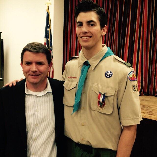 billgatesaz's tweet image. Congrats Freddy Miller for earning @boyscouts #eaglescout rank @ #mostholytrinity tonight @mysunnyslope