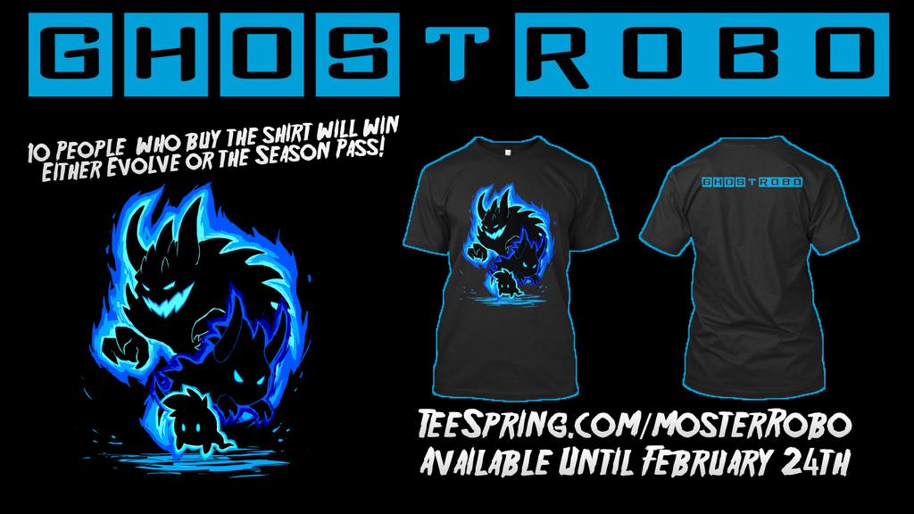 GhostRoboStyle's tweet photo. Only 5 days left to get your #MonsterRobo T Shirt! 620+ reserved so far, has yours? Save $2 http://t.co/JBvBJK0ERY http://t.co/9he68B8w1n