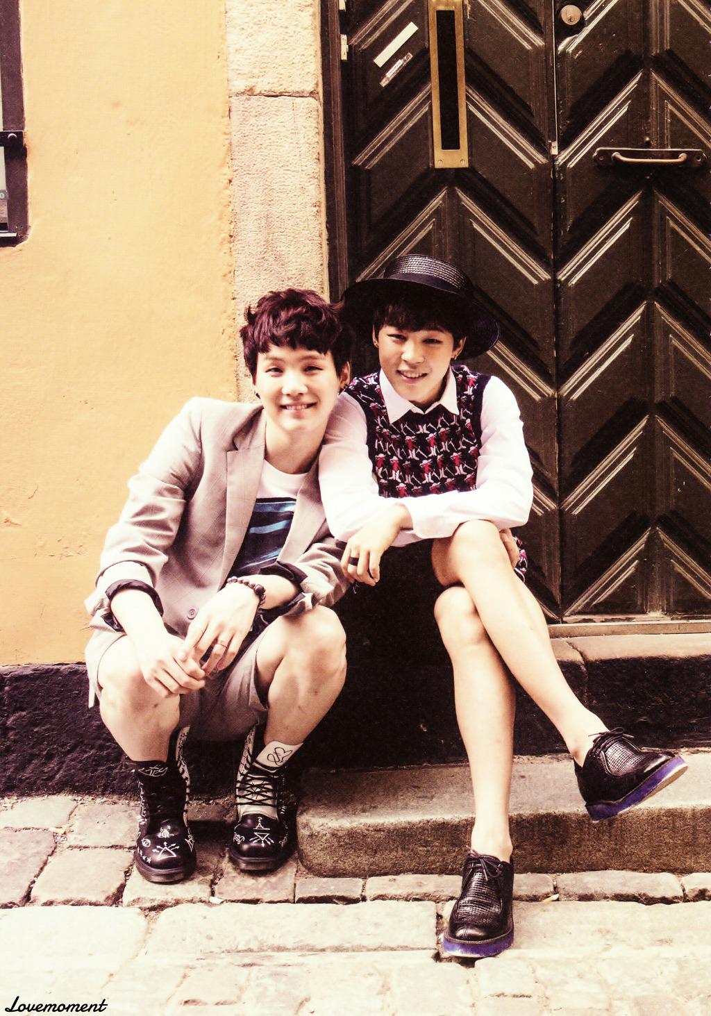 BTS National on Twitter: "[HQ SCAN] SUGA & JIMIN :: BTS NOW2 Stockholm