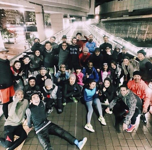 br20runners's tweet photo. Recap from #BTGTYO2015. Shoutout from Tokyo. Great run with great crews! #bridgethegap #connectbyrunning http://t.co/t58bwlR4zf