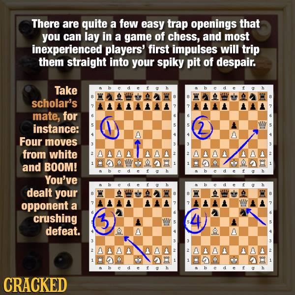 Chess Openings: How to Win Almost Every Game in the First 5 Moves