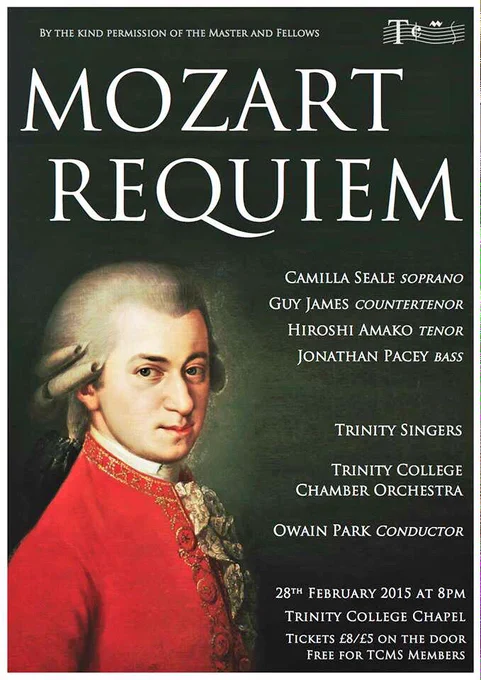Image from Trinity Singers (@Trinity_Singers)