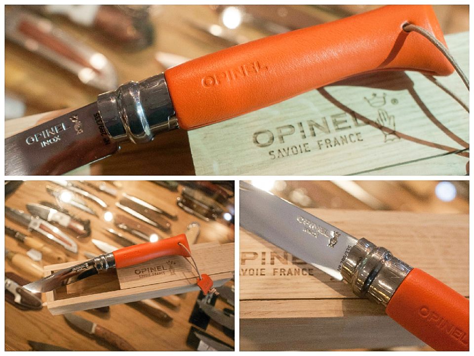 n°8 de chez Opinel en cuir, édition limitée à 1005 exemplaires #opinel #madeinfrance #maisonempereur