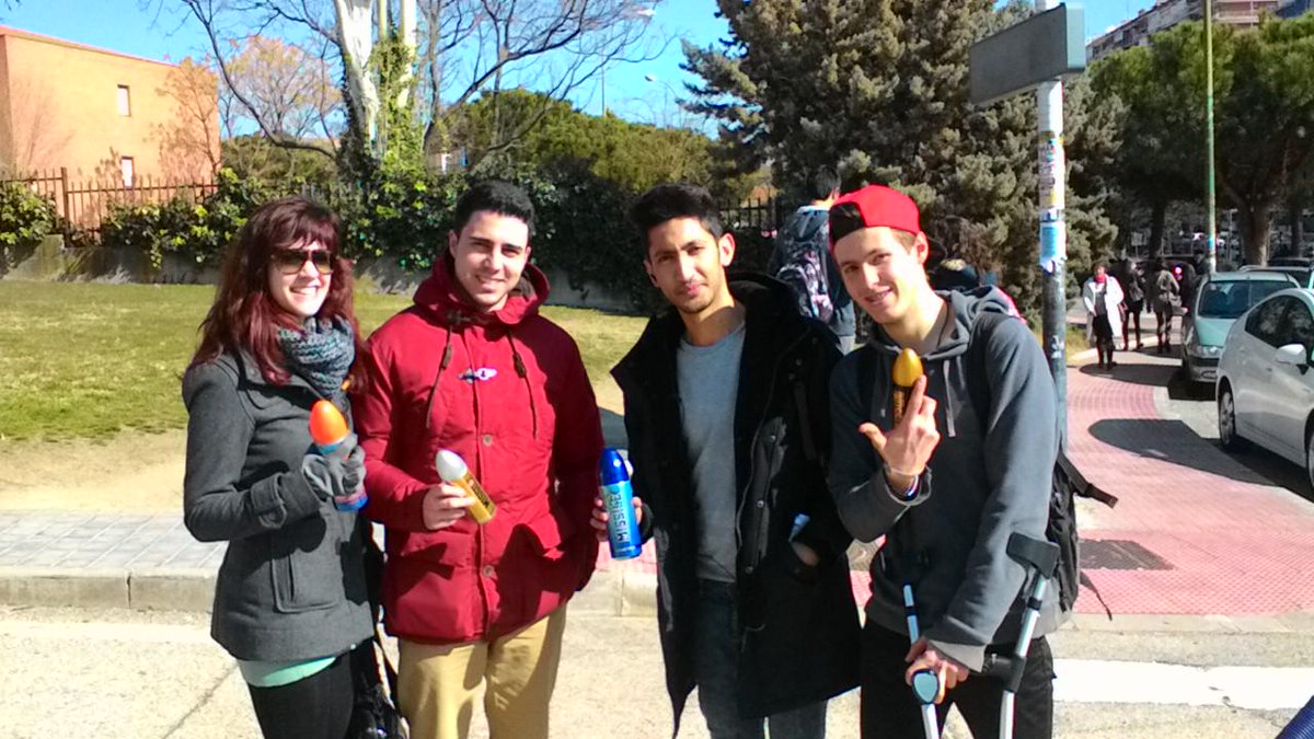 MissileEnergyEs's tweet photo. Seguimos recibiendo fotos del gran éxito de ayer en #URJC #Móstoles!
Hoy tendremos #PromoMissile en #Jaen! #Missile http://t.co/XdSPudPmjO