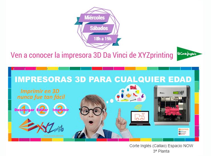No podeís faltar!! #3D #printing #xyzprinting