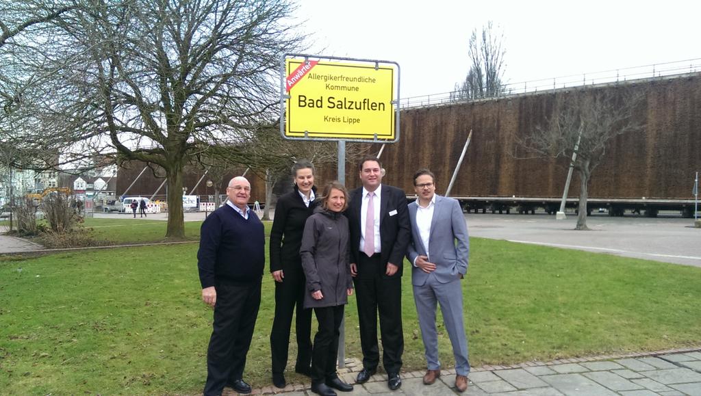 DHVBerlin's tweet photo. Zu Gast beim Startschuss der Allergikerfreundliche Kommune in Bad Salzuflen #DHV15 http://t.co/JvRfVX72hF