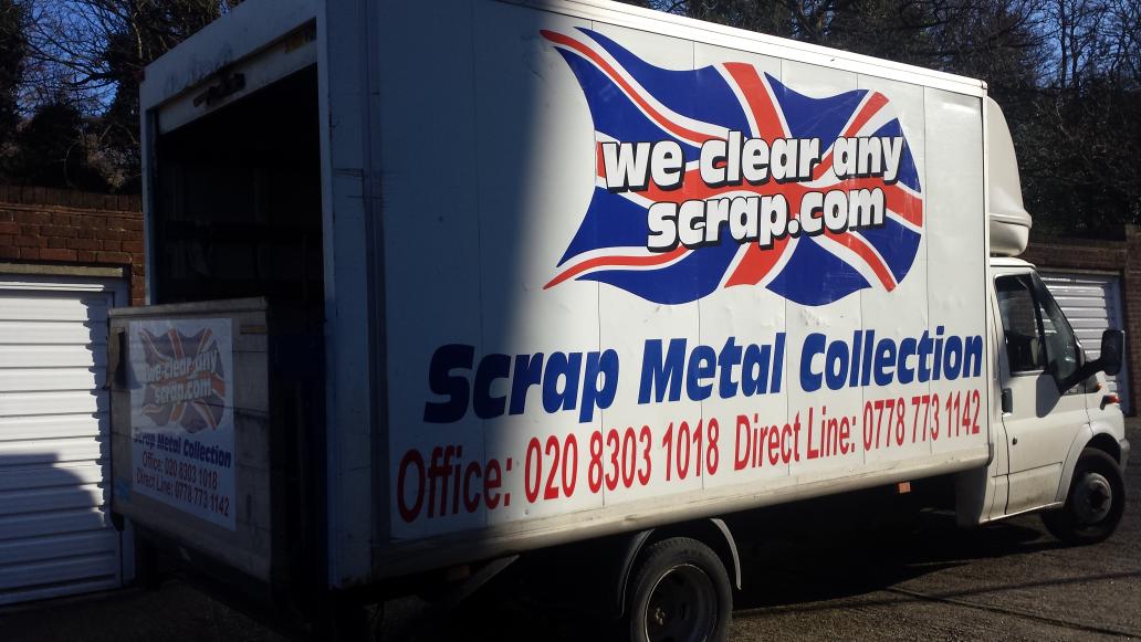 We are out and about today if you see our van give us tweet #scrapmetalcollection