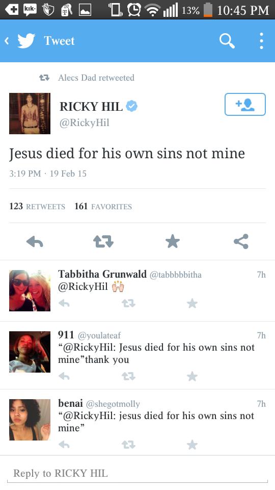 elainagamboa7's tweet photo. Wth😂😂this nigga is so dumb. Obviously someone needs to pick up a bible😂😂 http://t.co/OMGyLzmGzY